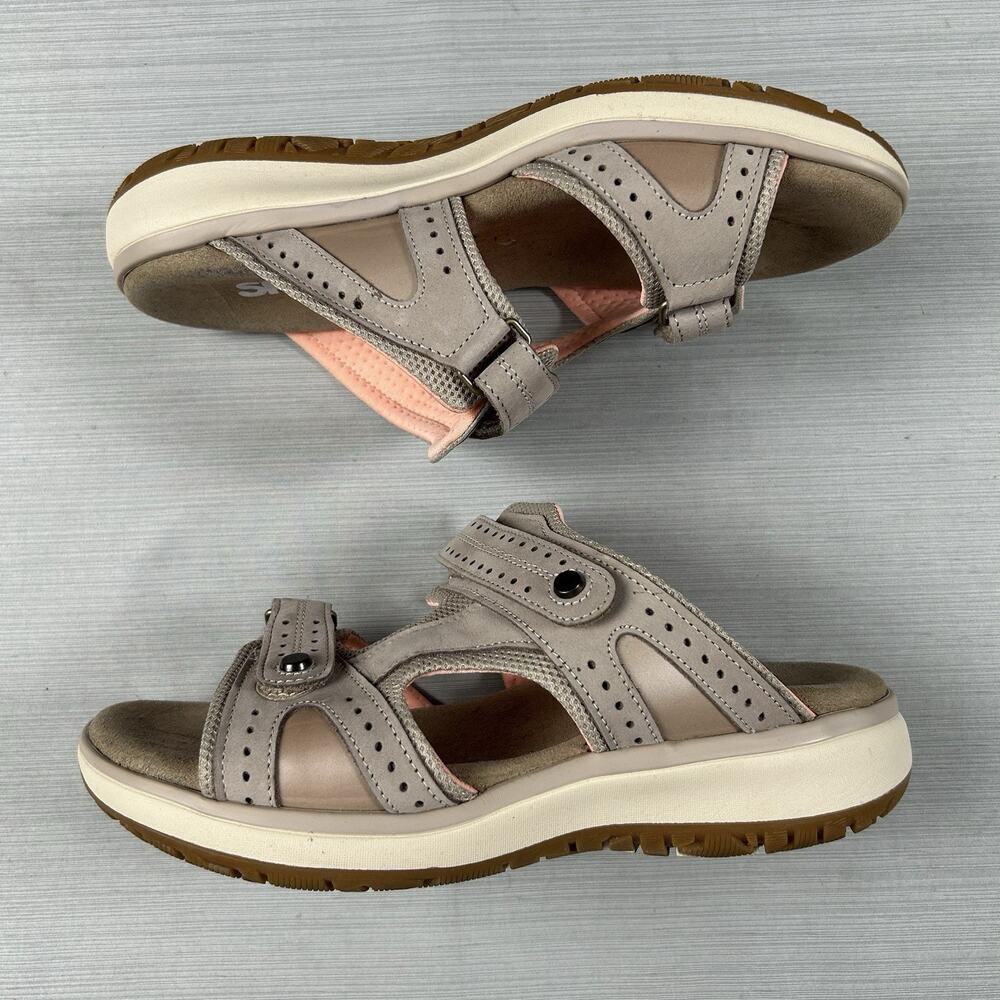 SAS Tripad Embark Women’s Size 8.5 Wide Leather Comfort Outdoor Sport Sandals